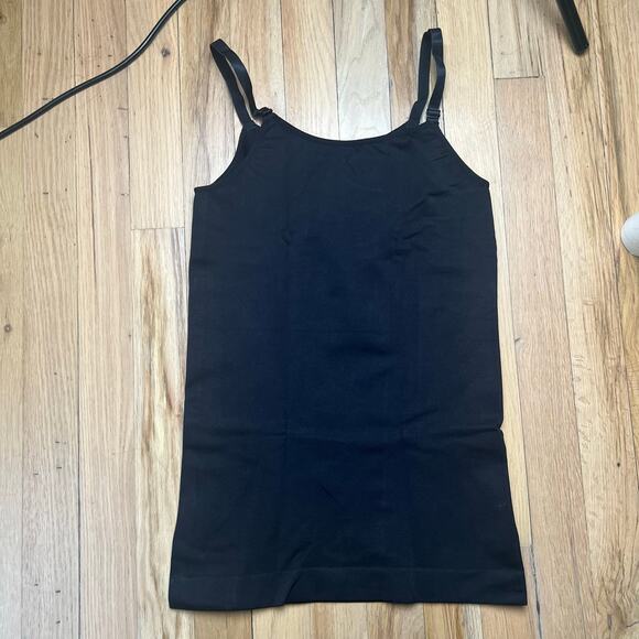 NEW Shapermint Essentials Women's XL All Day Everyday Scoop Neck Cami Black Tank - Picture 2 of 9